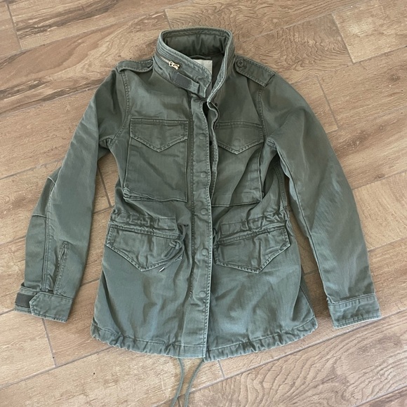 NWT Denim & Supply Ralph Lauren Native American Green Military Jacket women’s M - Picture 2 of 8
